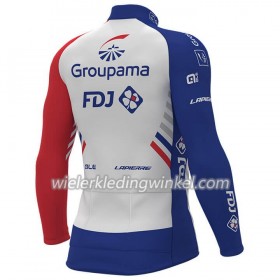 Wielershirt 2018 FDJ N001 Lange Mouw